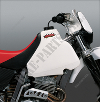 Tank IMS 4 gallon, 15.4 liters white for Honda XR250R from 1996 and XR400R